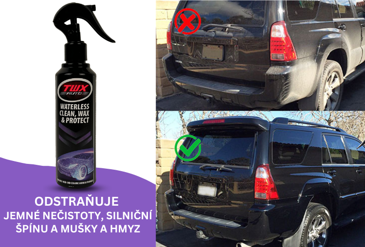 TWX® Auto Sprej 3 v 1 k čištění, leštění a dezinfekci TWX® Auto Sprej 3 v 1 k čištění, leštění a dezinfekci